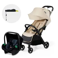 KINDERKRAFT - Travel System Apino 2 en 1 Beige