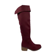 HERIEL - Bota Burdeos Taco Mujer