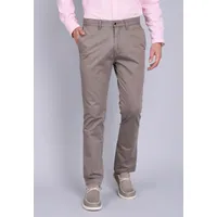 Pantalón Chino Hombre Básico Regular Fit Marrón