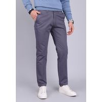 Pantalón Chino Básico Regular Fit Gris