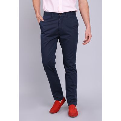 Imagen 1 del producto Pantalón Chino Básico Regular Fit Azul