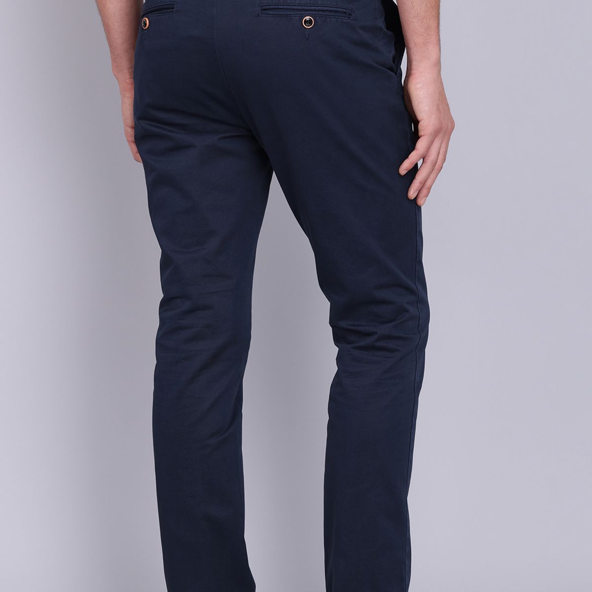 ARROW - Pantalón Chino Arrow Básico Regular Fit Azul ARROW