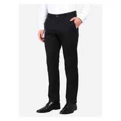 ARROW - Pantalón Chino Hombre Básico Regular Fit Negro
