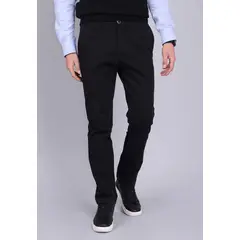 ARROW - Pantalón Chino Hombre Básico Regular Fit Negro