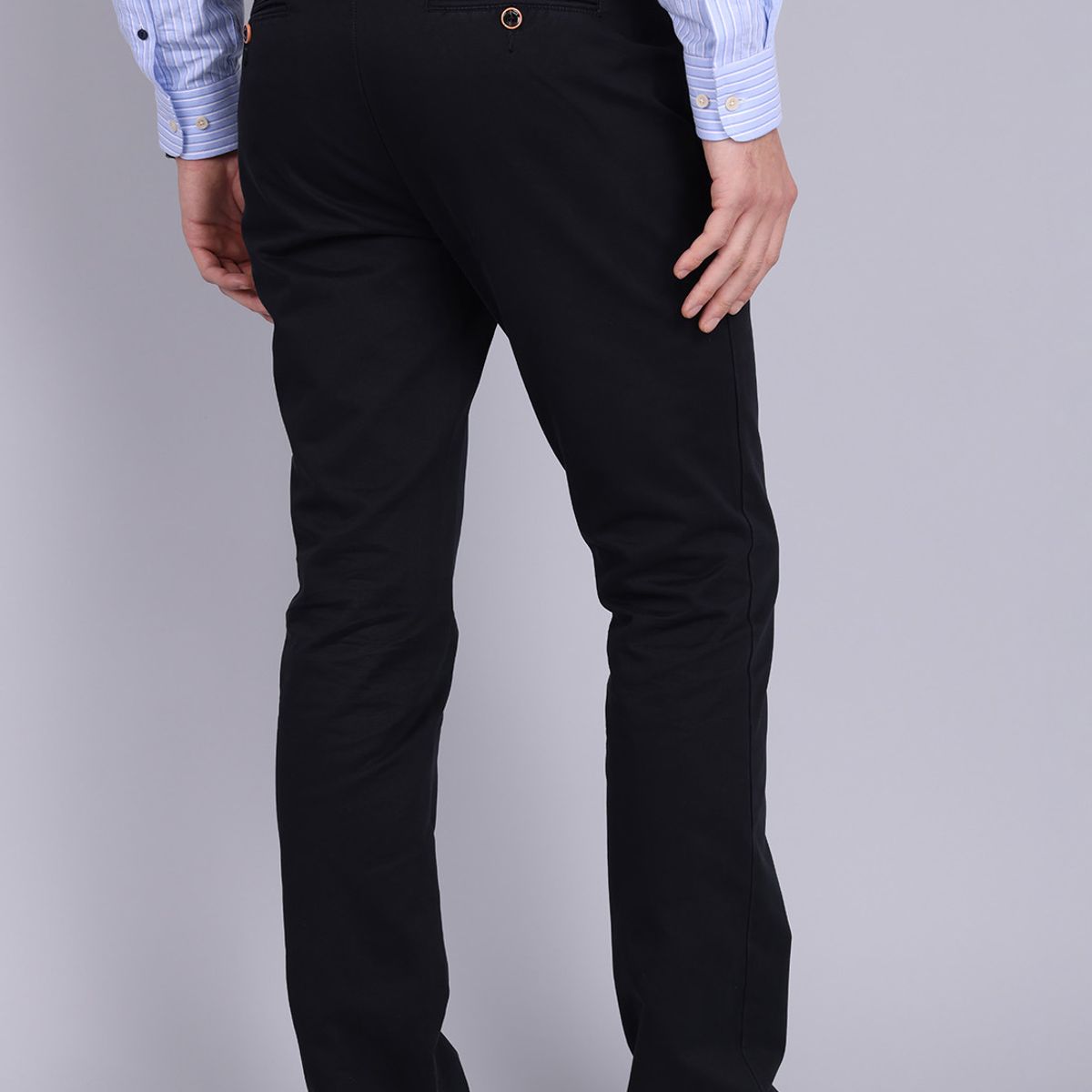 ARROW - Pantalón Chino Hombre Arrow Básico Regular Fit Negro ARROW