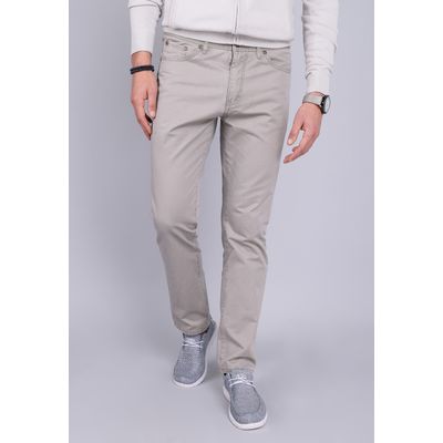 Imagen 1 del producto Pantalón Hombre 5 Pocket Básico Regular Fit Algodón Gris