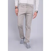 Pantalón Hombre 5 Pocket Básico Regular Fit Algodón Gris