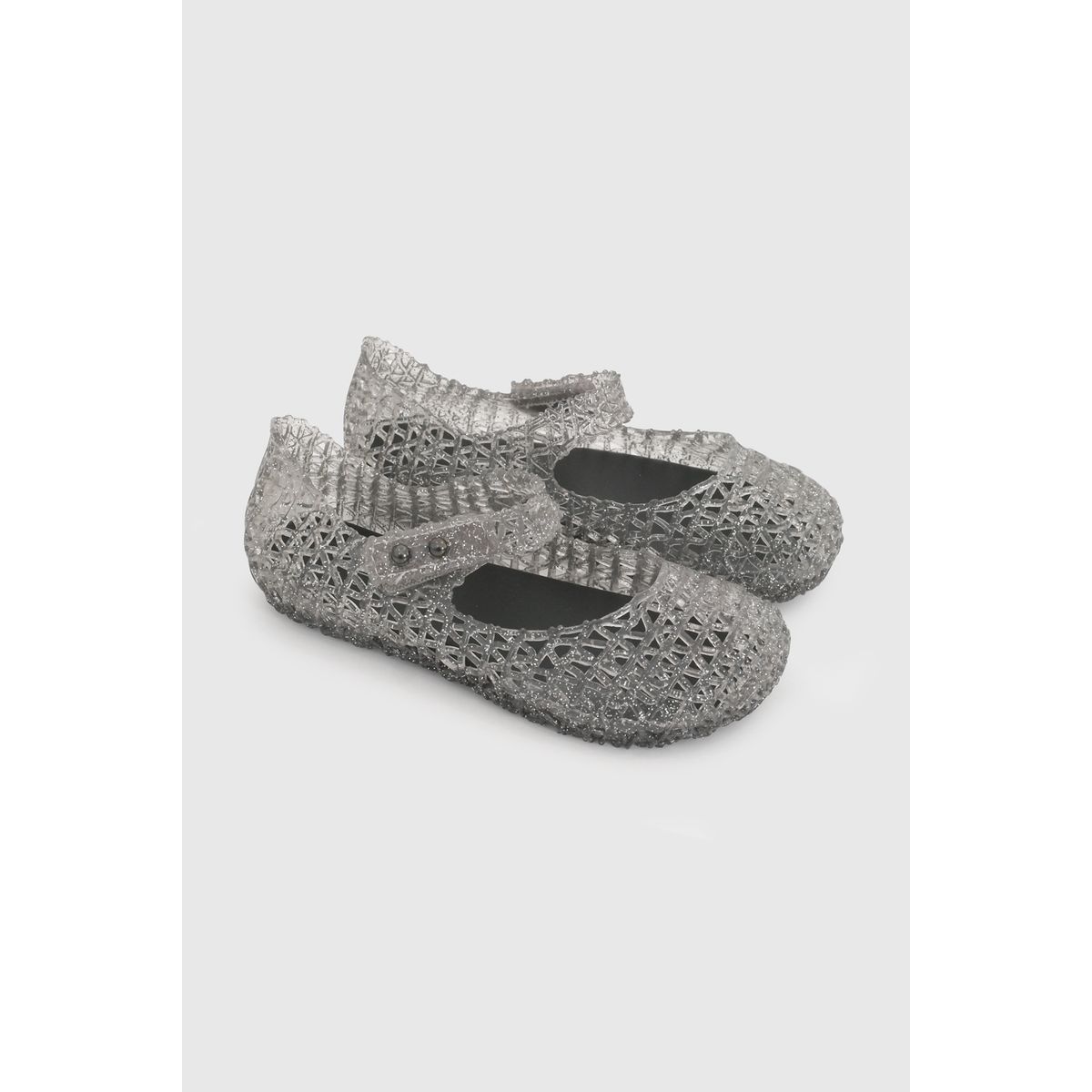 COLLOKY - Sandalia de Agua Plateada de Niña con Velcro