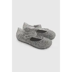 COLLOKY - Sandalia de Agua Plateada de Niña con Velcro