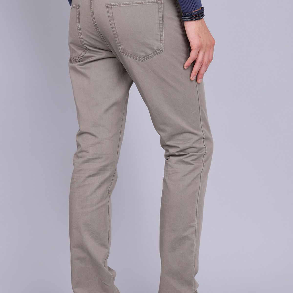 ARROW - Pantalón Hombre Arrow 5 Pocket Básico Regular Fit Verde ARROW