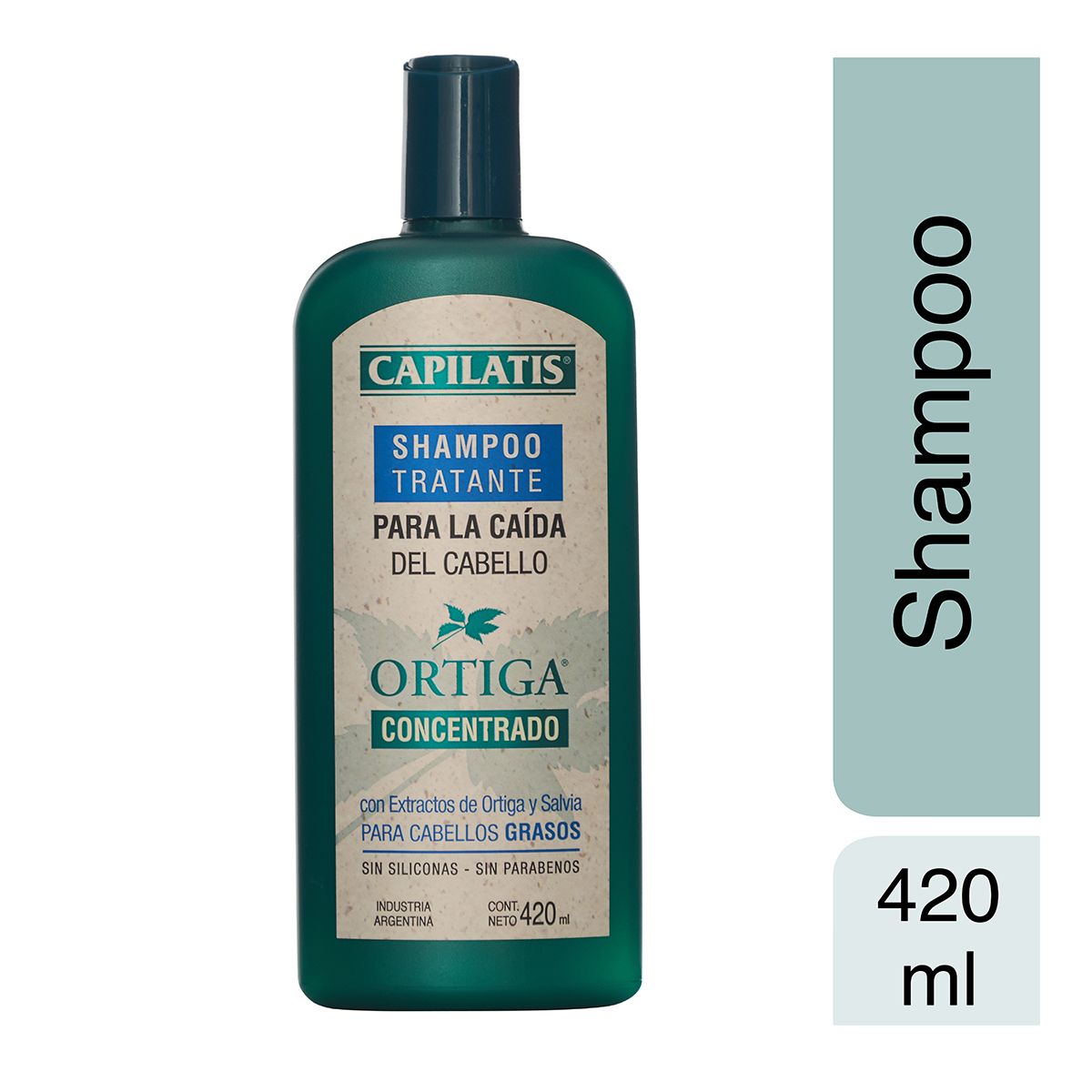 CAPILATIS - Capilatis Shampoo Ortiga Concentrado Cabello Graso