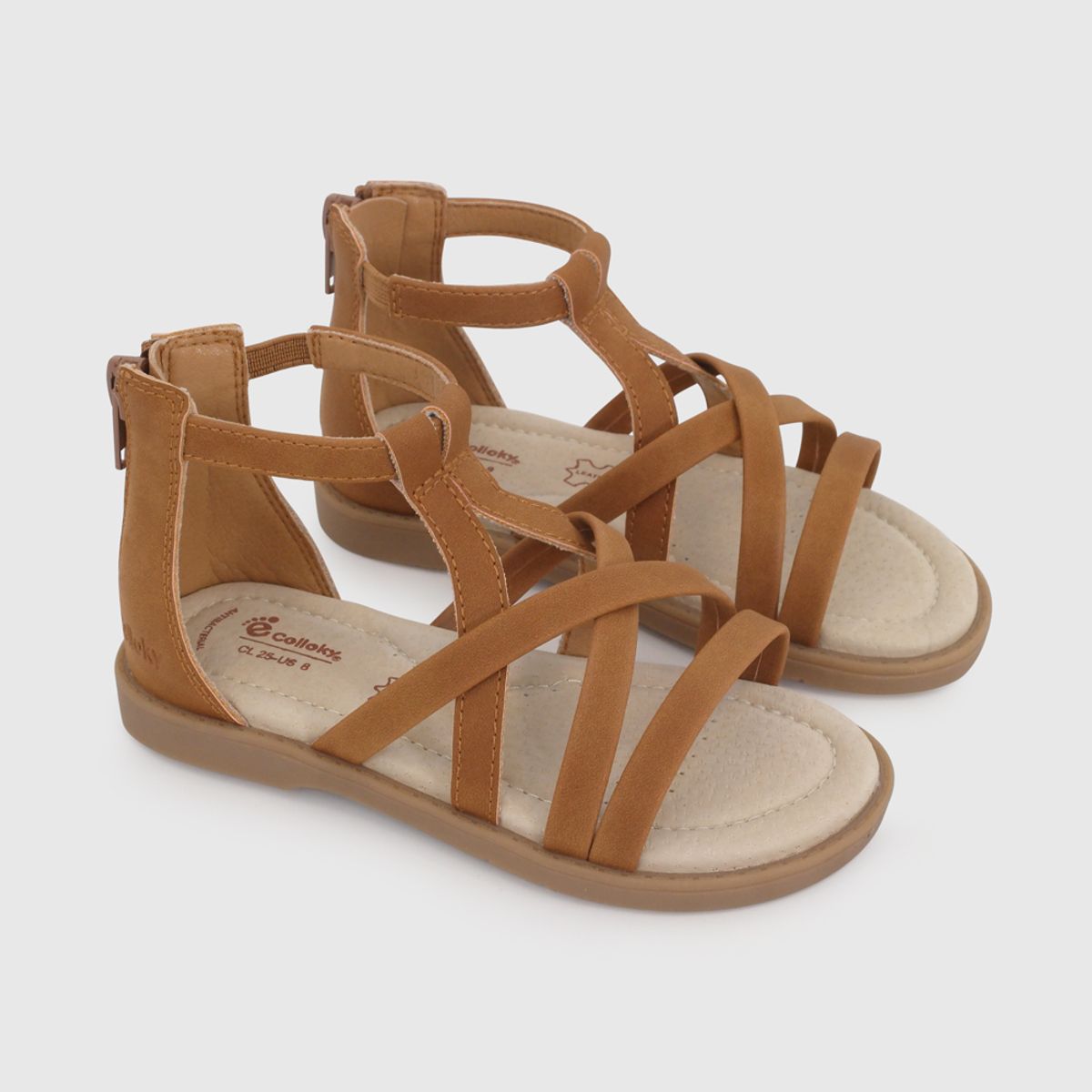 COLLOKY - Sandalia Niña Café 58461 Colloky