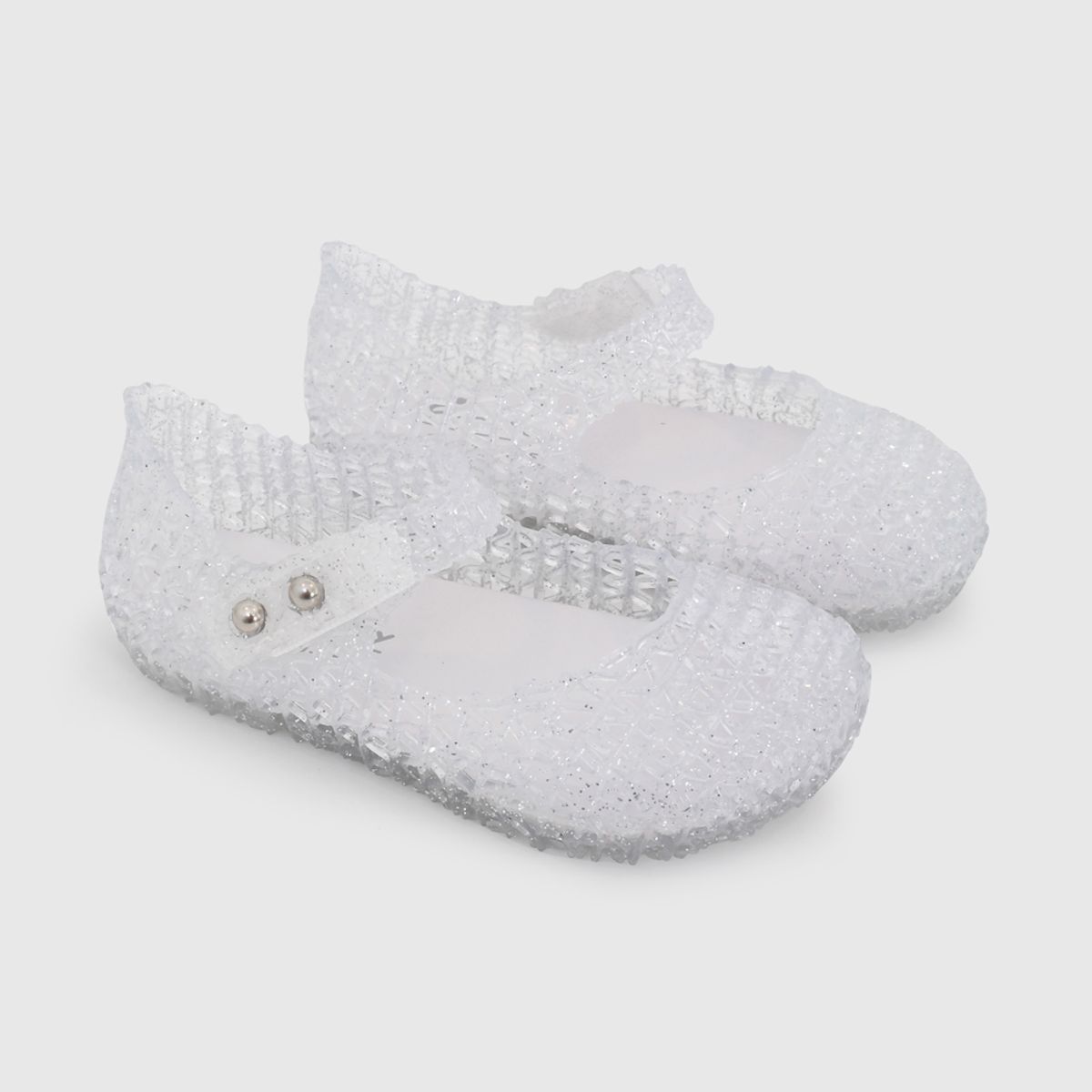 COLLOKY - Sandalia de Agua Plateada de Niña con Velcro