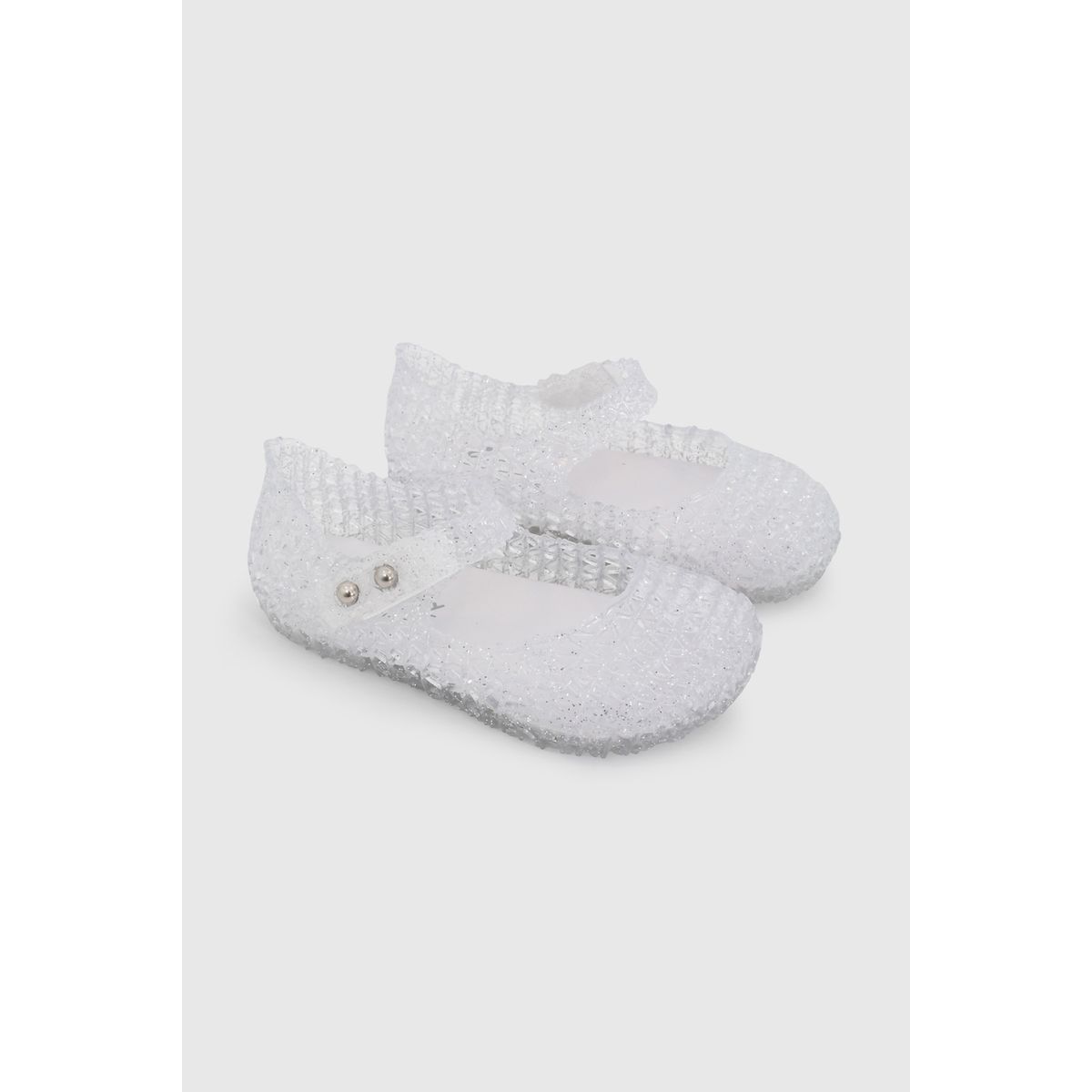 COLLOKY - Sandalia de Agua Plateada de Niña con Velcro