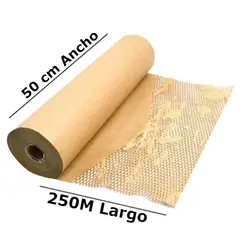 GENERICO - Rollo de Papel Panal 50cm x 250m