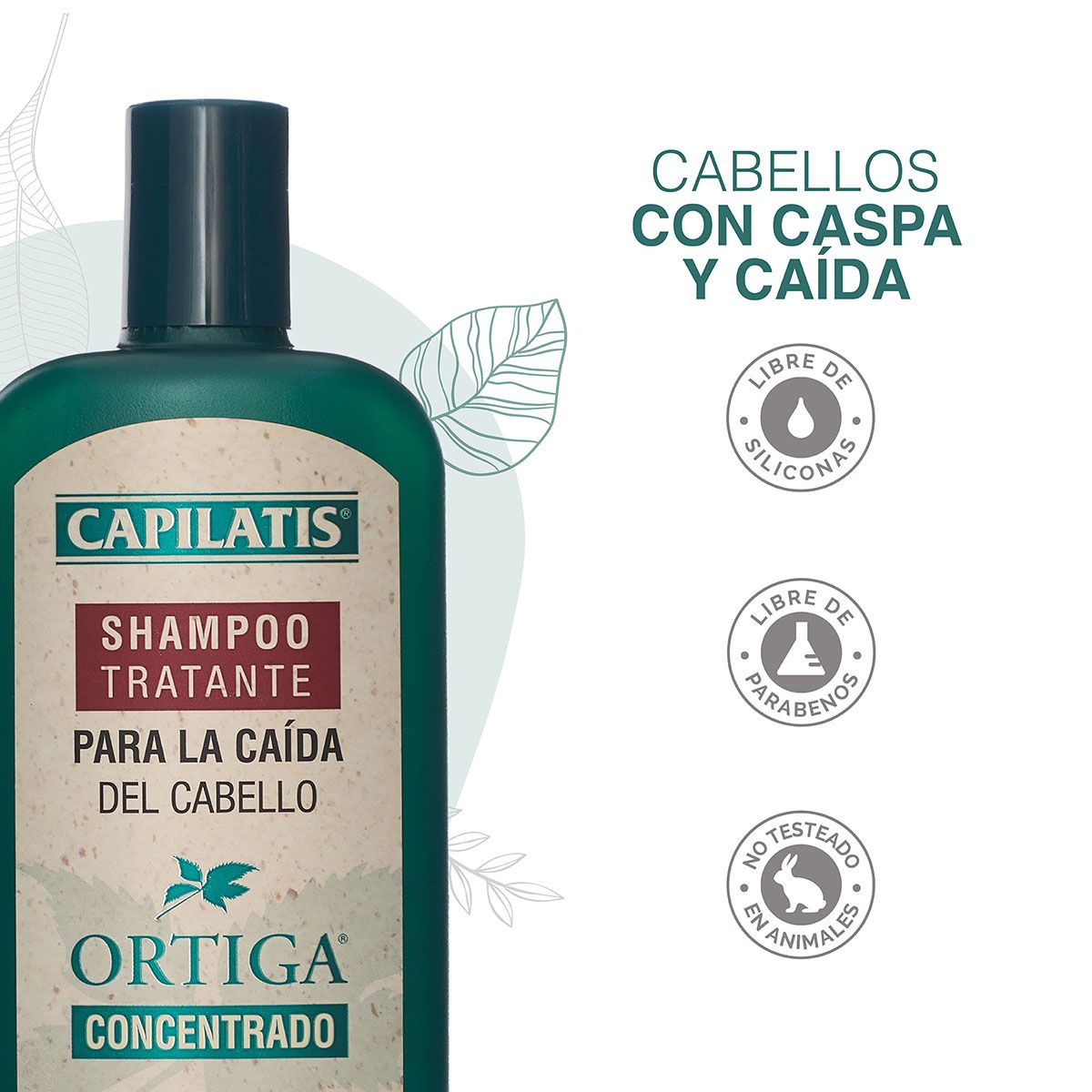 CAPILATIS - Capilatis Shampoo Ortiga Concentrado Cabello Caspa