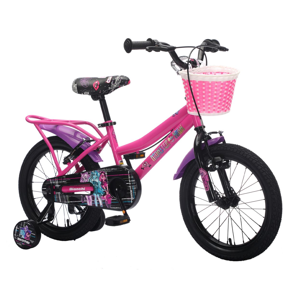 BIANCHI - BICICLETA MONSTER HIGH 16 FUCSIA
