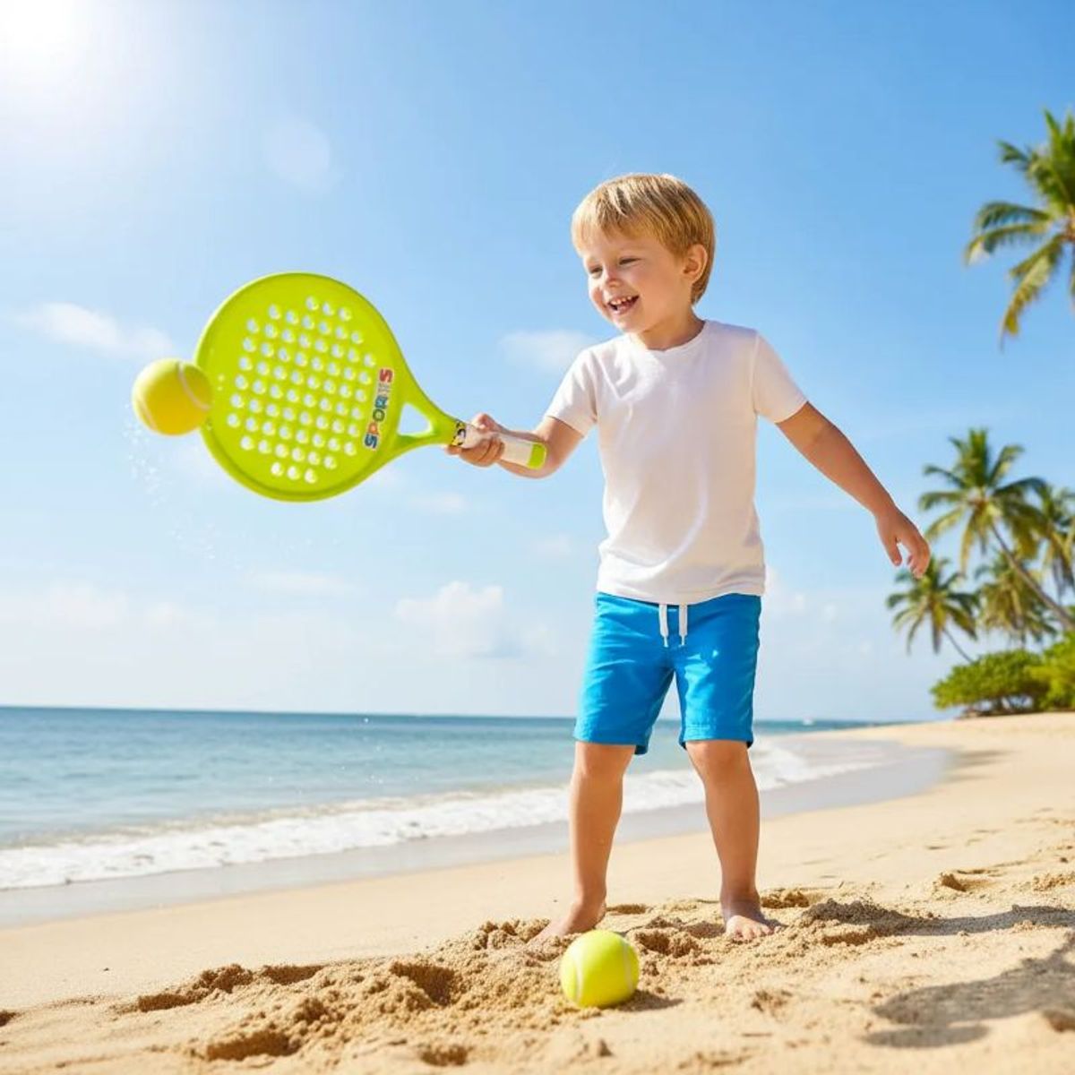 GENERICO - Raquetas De Juguete Tenis De Playa Infantil