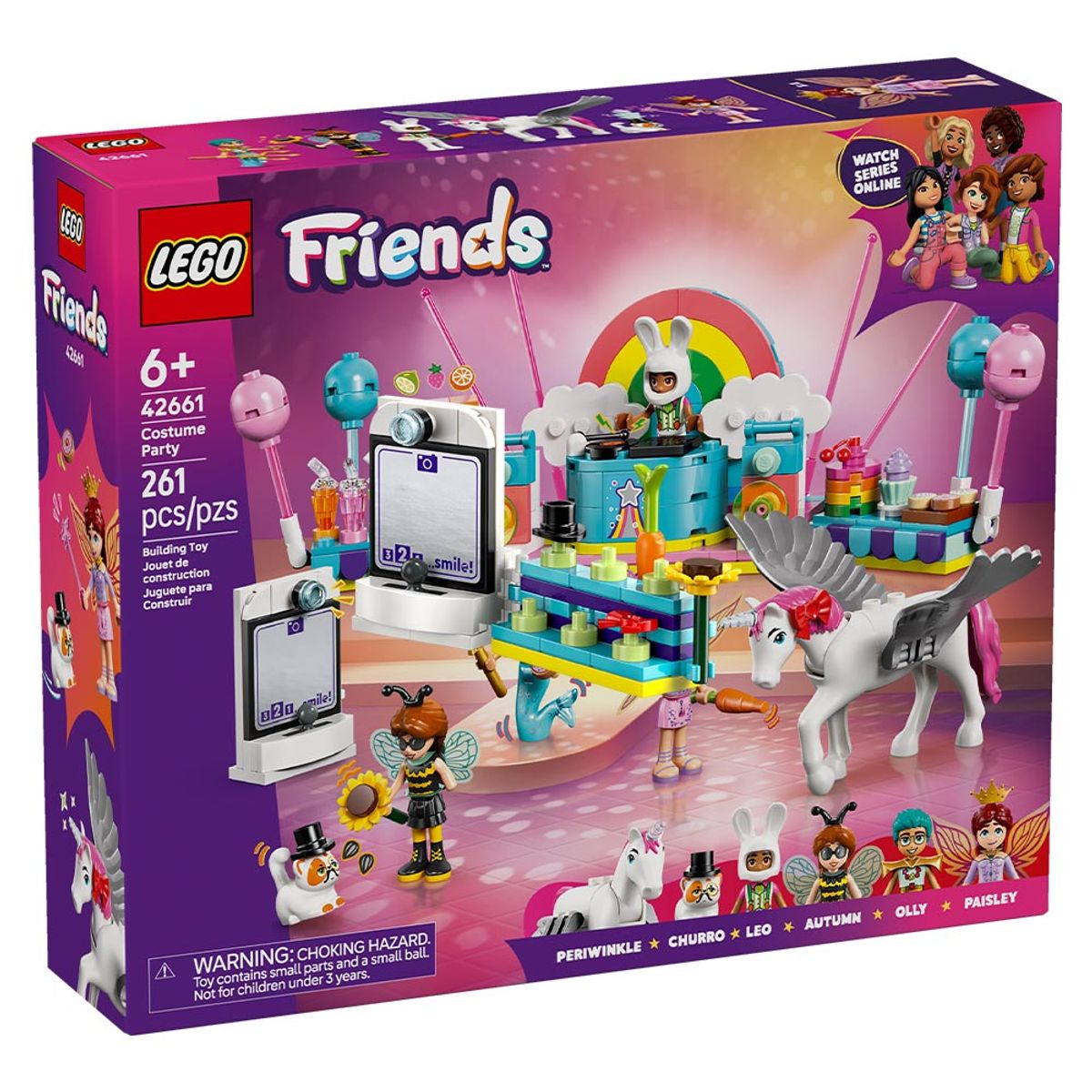 LEGO - FIESTA DE DISFRACES CON UNICORNIO Y HADA 42661