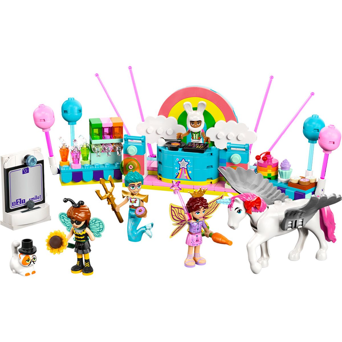 LEGO - FIESTA DE DISFRACES CON UNICORNIO Y HADA 42661