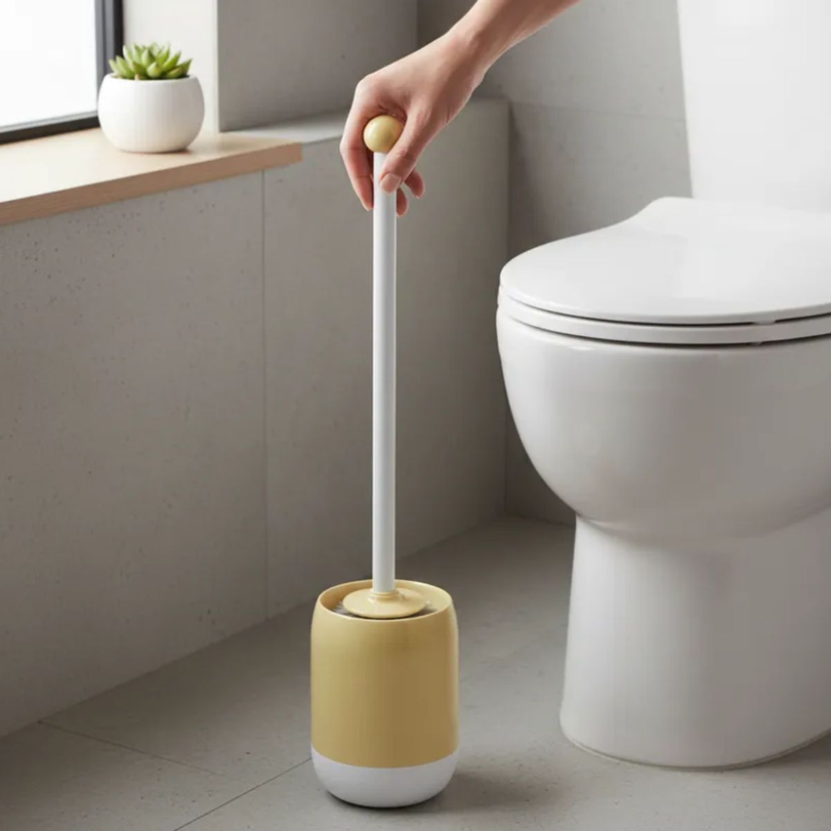 GENERICO - Cepillo de Inodoro Wc