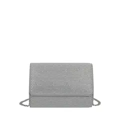 SECRET - Cartera de Fiesta Anakena SC6 M Plateado Brillante