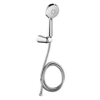 DOER - Juego De Ducha 3 Funciones Anticalcáreo C/ Flexible 1,5 Mt