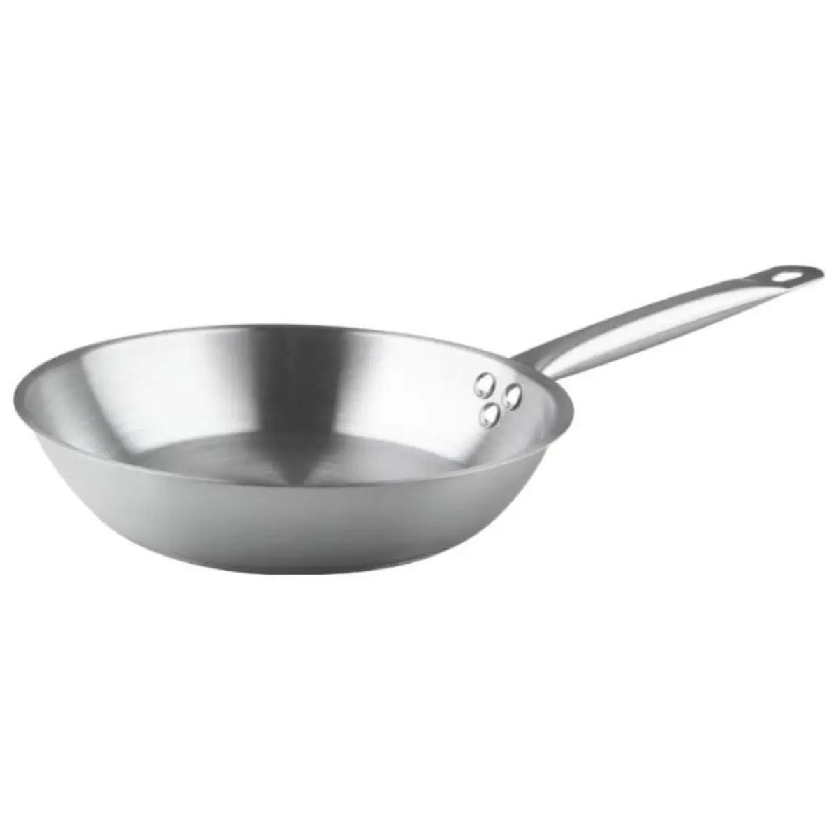 WOLFEN - Sartén Acero inoxidable 28 cm Profesional