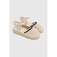 Alpargata de Niña Rosa Viejo con Hebilla