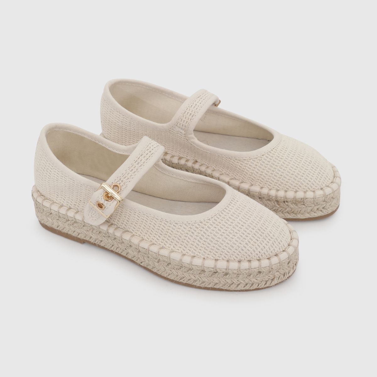 COLLOKY - Ballerina de Niña Nude con Hebilla