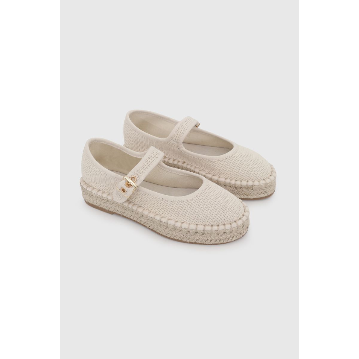 COLLOKY - Ballerina de Niña Nude con Hebilla