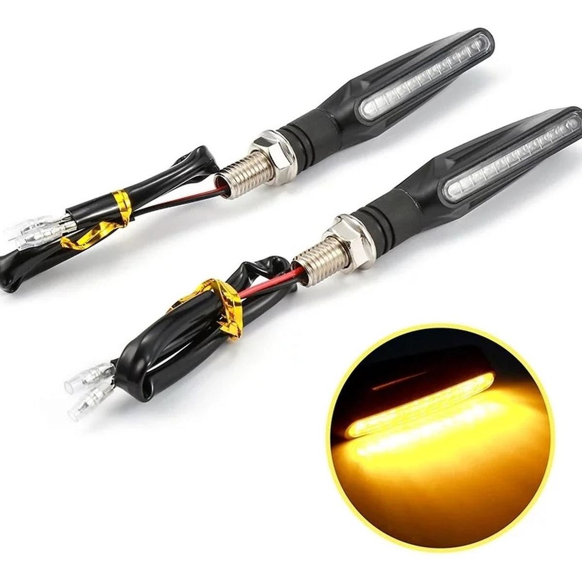 GENERICO - Intermitentes Led Para Motos Secuenciales