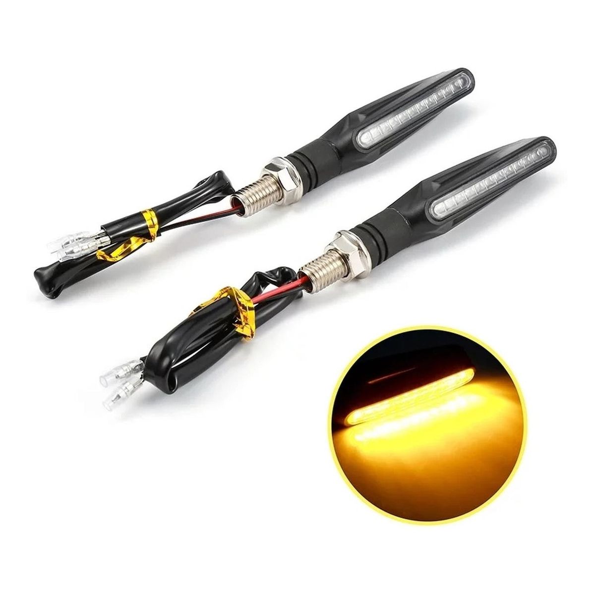 GENERICO - Intermitentes Led Para Motos Secuenciales