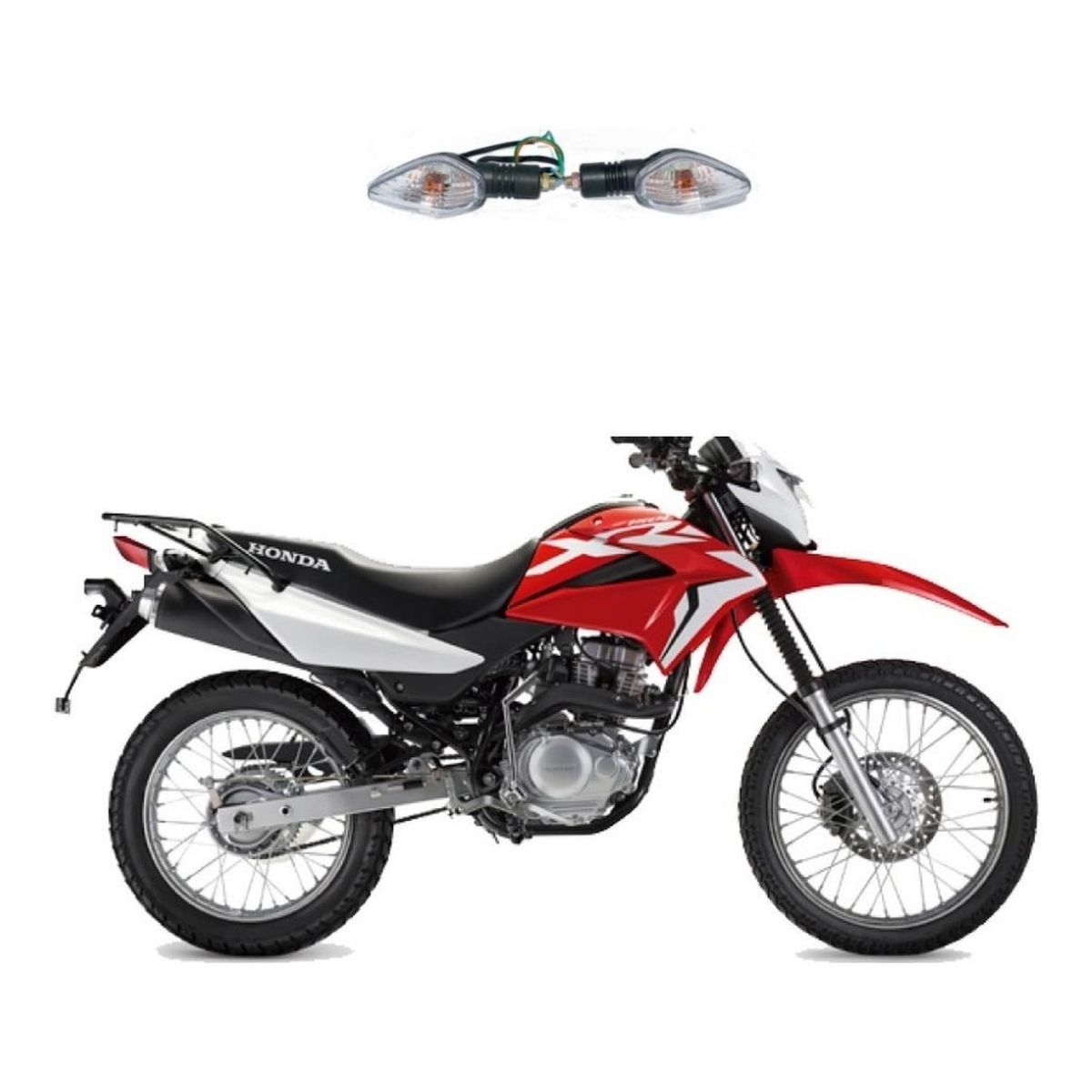 GENERICO - Intermitentes Para Moto Honda Xr 150l  Xr 190l