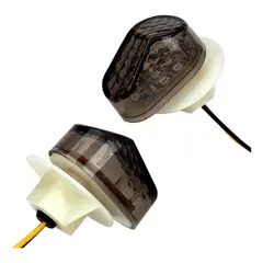 GENERICO - Intermitentes Led Para Motos Tipo Tortuga 2 Pares