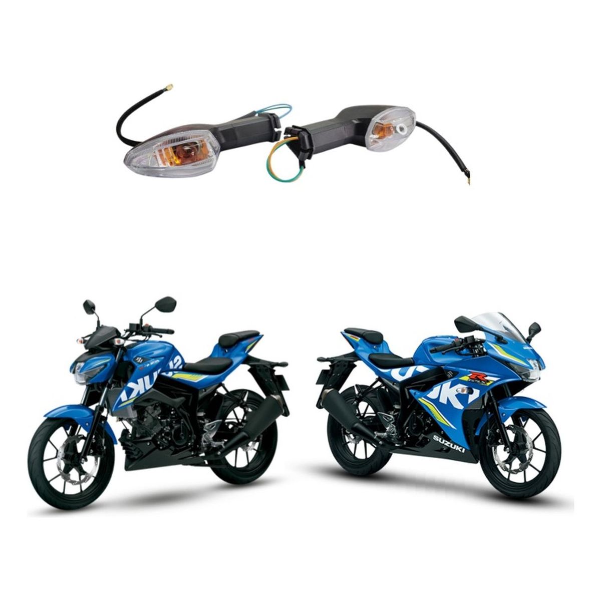 GENERICO - Intermitentes Moto Suzuki Gsxs 150  Gsxr 150