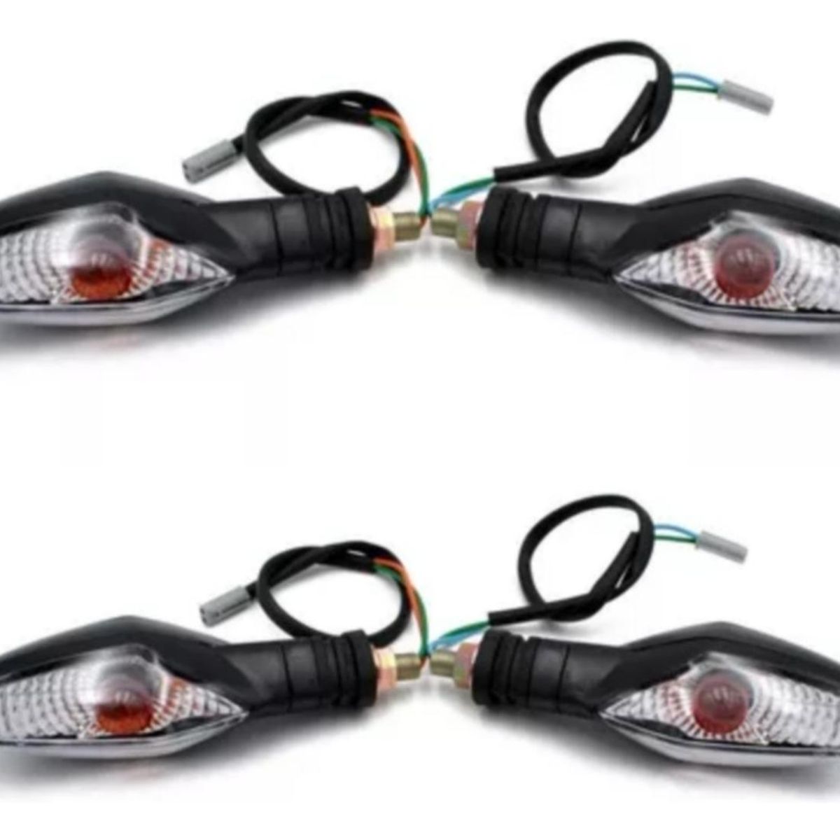 GENERICO - Pack 2 Intermitentes Moto Pulsar Ns - Rs 200 / Ns 150 - 160