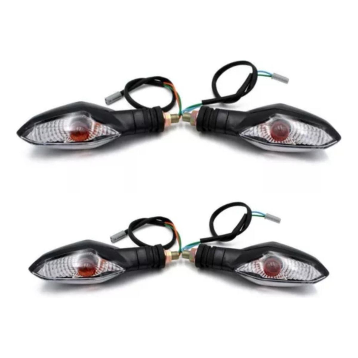 GENERICO - Pack 2 Intermitentes Moto Pulsar Ns - Rs 200 / Ns 150 - 160