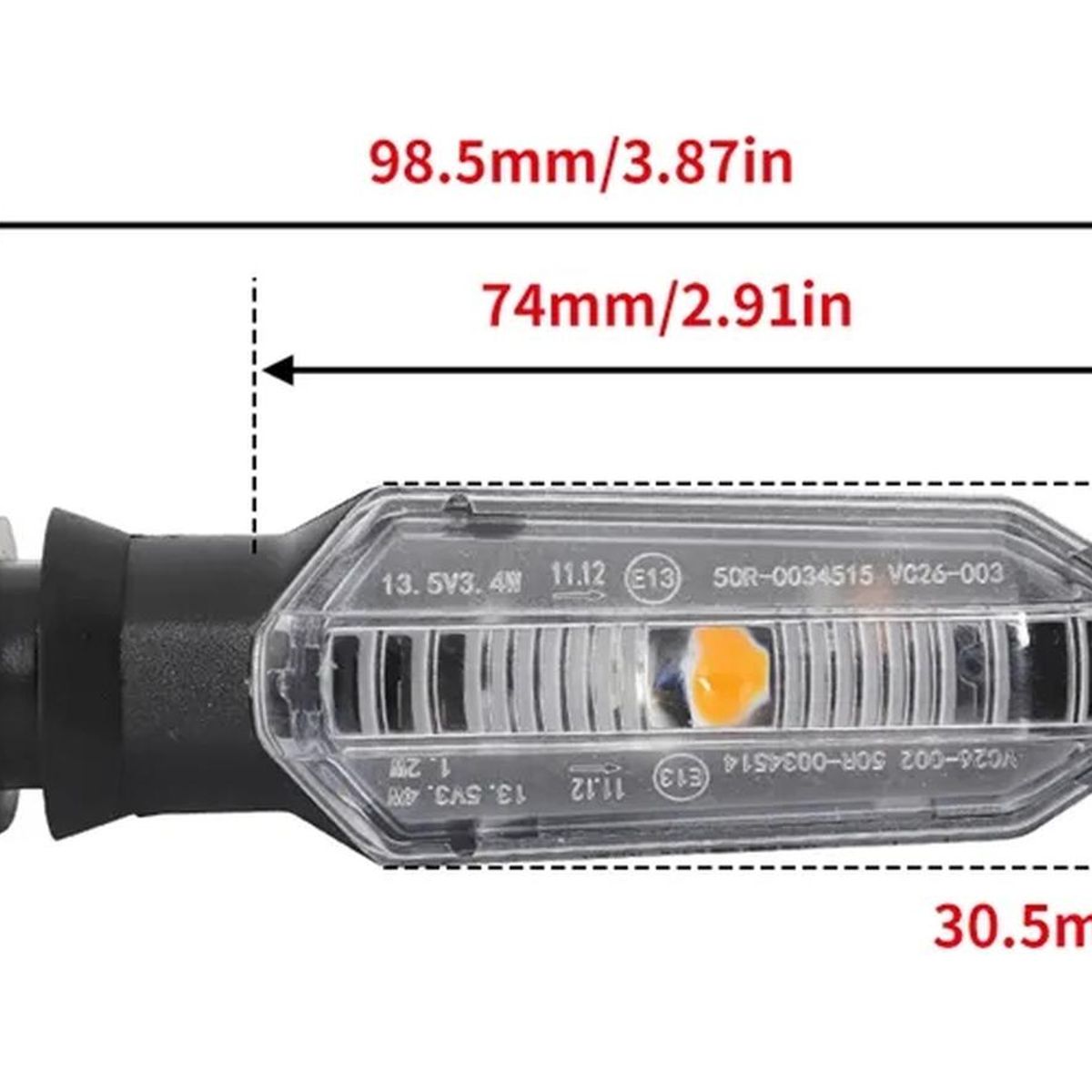 GENERICO - Intermitentes Moto Led Honda New Xre 300  Crf 250l - 300l