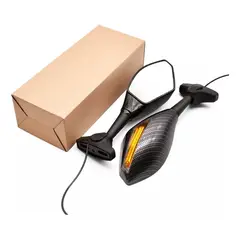 GENERICO - Espejos Para Motos Deportivas C Intermitentes Integrados