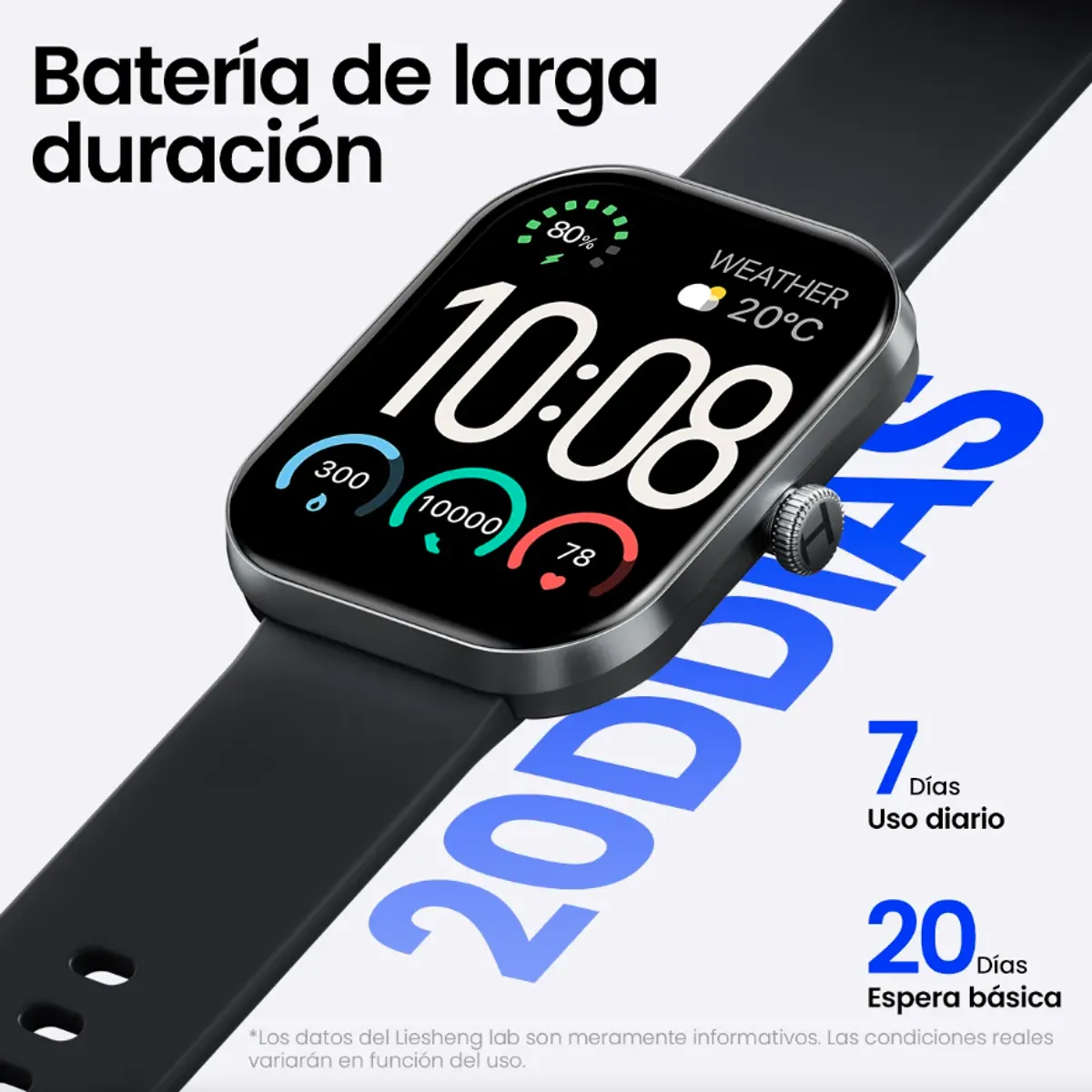 HAYLOU - Smartwatch Haylou Watch S6 Reloj inteligente 2.0