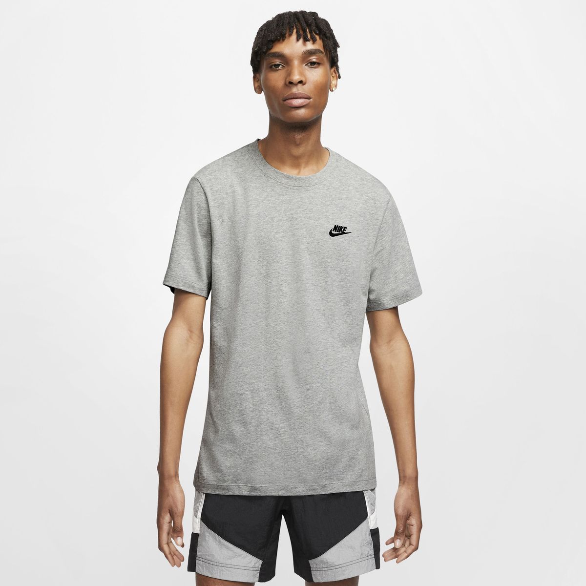NIKE - Polera Nike Sportswear Club Hombre Gris