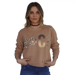 DIVINO JEANS - Polerón Nora IV Camel