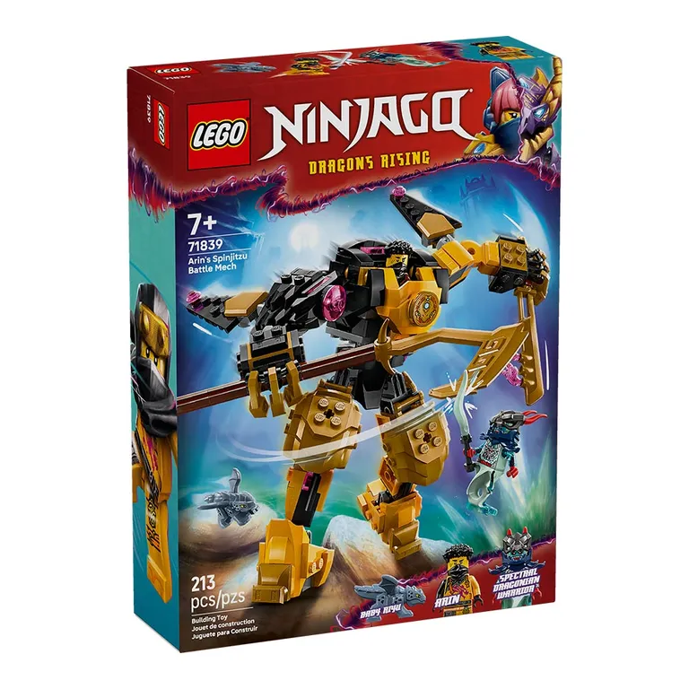71839 MECH DE BATALLA SPINJITZU DE ARIN NINJAGO
