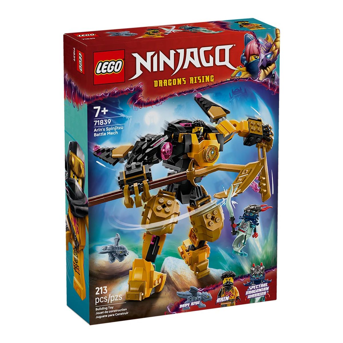LEGO - LEGO MECA DE BATALLA SPINJITZU DE ARIN  71839