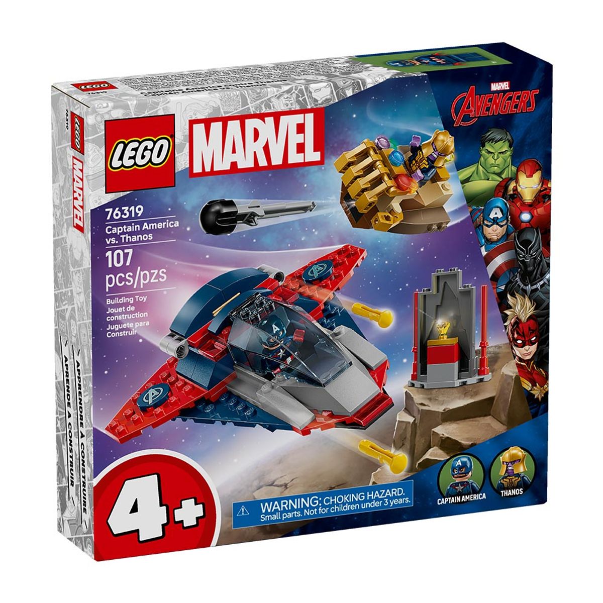LEGO - LEGO CAPITAN AMÉRICA VS. THANOS 76319