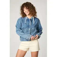 LEE - Chaqueta Mujer Denim Utility Fly Fishing