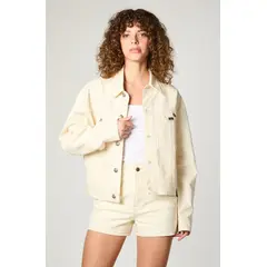 LEE - Chaqueta Mujer Denim Rider Ecru