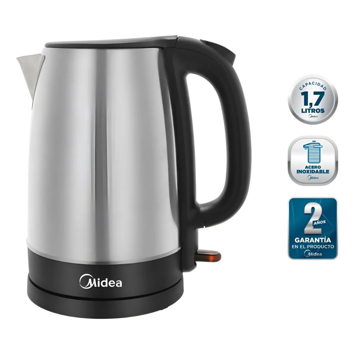 MIDEA - Hervidor Mecánico Inox MK-17S32A Midea