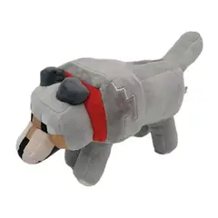 GENERICO - Minecraft Peluche Lobo Wolf 35 Cm